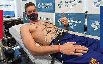 Πέρασε τα ιατρικά στην Μπαρτσελόνα ο Πάου Γκασόλ (pics)