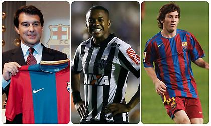 Η ιστορία τον δικαίωσε: Όταν ο Λαπόρτα απέρριπτε τον Ρομπίνιο για χάρη του Μέσι