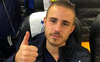 Η φωτογραφία του Πέλκα από το πούλμαν της Φενέρμπαχτσε