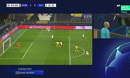 Ντόρτμουντ-Σεβίλλη: Το γκολ έγινε πέναλτι, το οποίο μπήκε με τη δεύτερη (video)