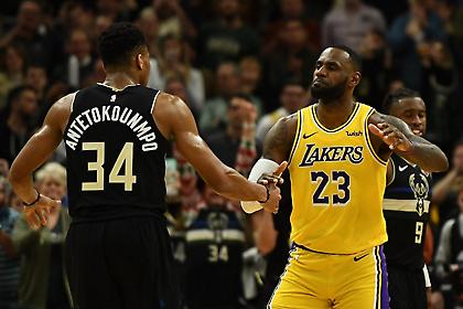 Στην κορυφή πωλήσεων στην Ευρώπη η φανέλα του Λεμπρόν-Έβδομος ο Γιάννης