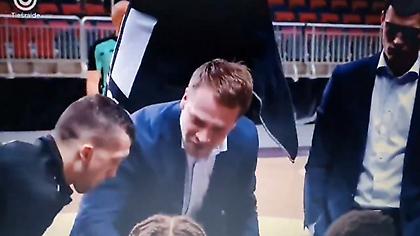 Έπαθε… Ομπράντοβιτς ο προπονητής της Ρίγας: «Άντε γ@@@@ε!» (video)