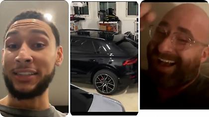 Ο Μπεν Σίμονς έκανε δώρο αυτοκίνητο στον αδερφό του κι αυτός έκλαψε