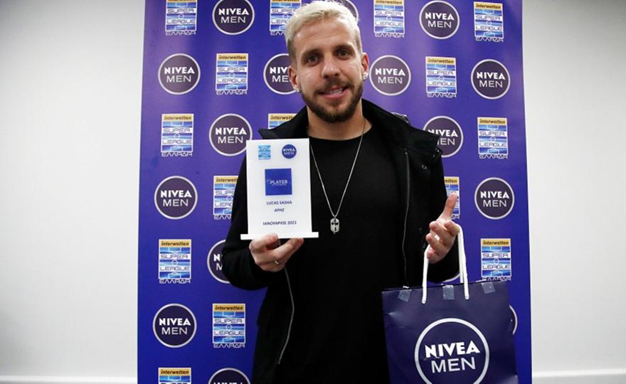 Βραβεύτηκε ως MVP Ιανουαρίου στην Super League ο Σάσα