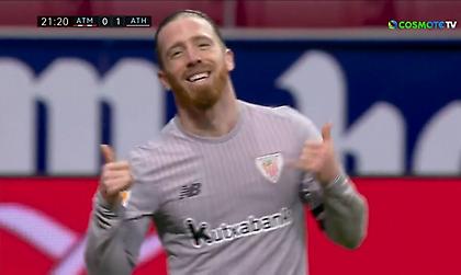 Ατλέτικο-Μπιλμπάο: 0-1 με τον Μουνιαΐν (video)