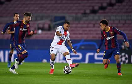 Οι ενδεκάδες στο Παρί Σεν Ζερμέν-Μπαρτσελόνα