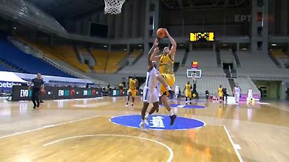 ΑΕΚ-Τουρκ Τέλεκομ: Εντυπωσιακό κάρφωμα από Ματσιούλις (video)