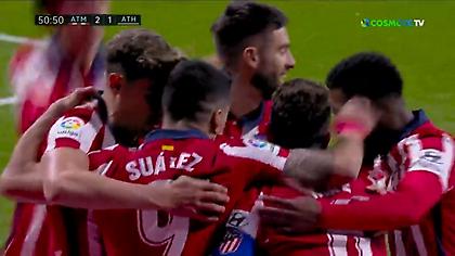 Ατλέτικο-Μπιλμπάο: Το γύρισαν με πέναλτι του Σουάρες οι Μαδριλένοι (video)