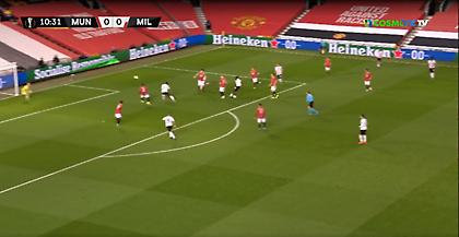 Mάντσεστερ Γιουνάιτεντ-Μίλαν: Το γκολ του Κεσί ακυρώθηκε μέσω VAR (video)