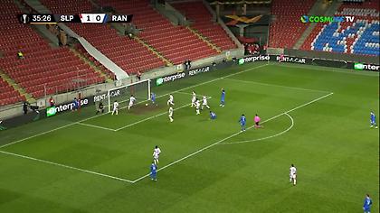 Σλάβια Πράγας - Ρέιντζερς: Ισοφάρισαν σε 1-1 οι Σκωτσέζοι στην μοναδική τελική τους (video)