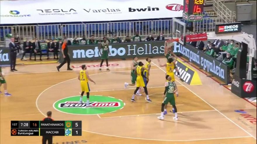 Παναθηναϊκός-Μακάμπι: Δυναμικό ξεκίνημα του Χεζόνια (video)