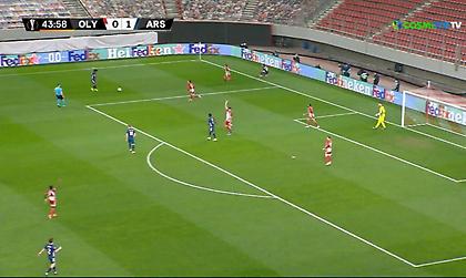 Ολυμπιακός-Άρσεναλ: Η παρέμβαση του Παπασταθόπουλου στον Γουίλιαν (video)