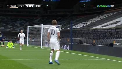 Τότεναμ-Ντινάμο Ζάγκρεμπ: Χτύπησε ξανά ο Κέιν για το 2-0 (video)