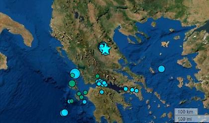 Νέα ισχυρή σεισμική δόνηση στην Ελασσόνα