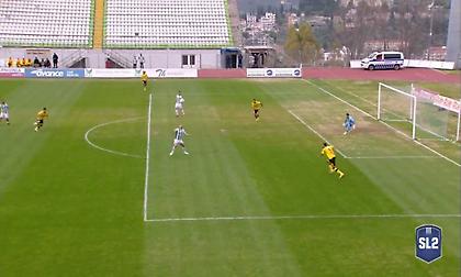 Λεβαδειακός-Εργοτέλης: Τραγικό λάθος ο Μαζουλουξής, 1-0 ο Μπιανκόνι (video)