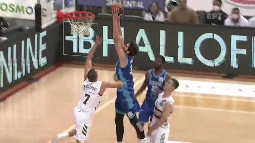 Παναθηναϊκός-Ιωνικός: Καρφώνει ο… αέρινος Χουγκάζ (video)