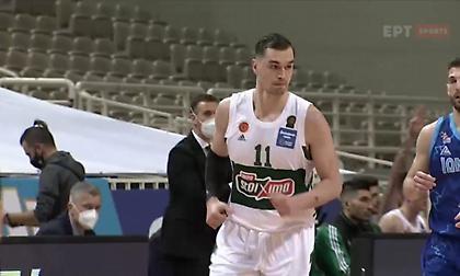 Παναθηναϊκός-Ιωνικός: Το πρώτο καλάθι του Χεζόνια στο πρωτάθλημα! (video)