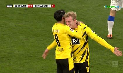 Ο Γιάρσταϊν έπαθε... Κάριους: Απίθανο λάθος και γκολ για την Ντόρτμουντ (video)
