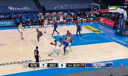 Τα highlights από τον θρίαμβο των Νικς στην Οκλαχόμα