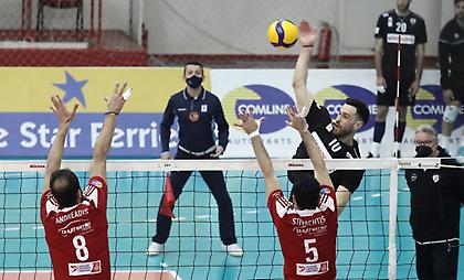 Ολυμπιακός-ΠΑΟΚ 2-2 (5ο σετ)