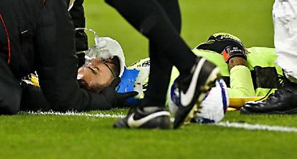 Σοκαριστικός τραυματισμός για Πατρίσιο: Αποχώρησε με φορείο και οξυγόνο!