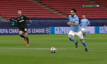 Μάντσεστερ Σίτι-Γκλάντμπαχ: Δεύτερο «χτύπημα» οι Άγγλοι (video)