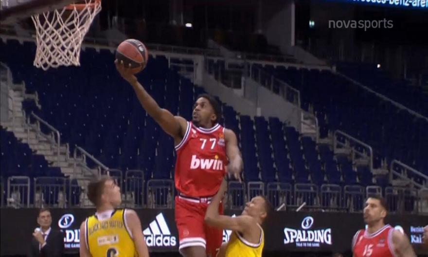 Άλμπα Βερολίνου-Ολυμπιακός: Καταπληκτικός ΜακΚίσικ σε άμυνα και επίθεση (video)