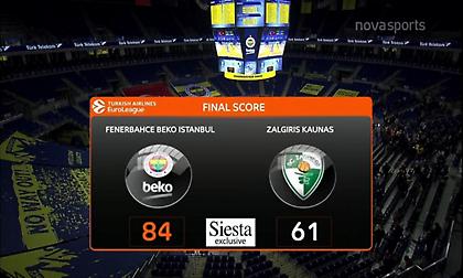 Τα highlights του Φενέρμπαχτσε-Ζάλγκιρις