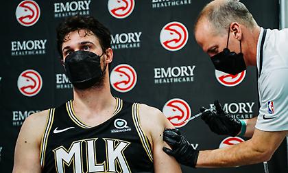 NBA: Εμβολιάστηκαν κατά του κορωνοϊού οι Ατλάντα Χοκς