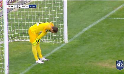 Παναχαϊκή-Απόλλων Λάρισας: Από απίθανο λάθος του Γλύκου το 1-0 (video)