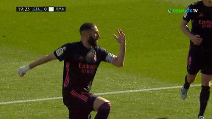 Θέλτα-Ρεάλ Μαδρίτης: On fire ο Μπενζεμά (video)