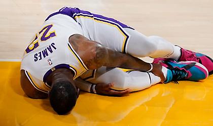 Βαρύ διάστρεμμα και εκτός επ’ αόριστον ο Λεμπρόν!