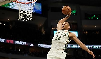 Με Γιάννη, Γιάνγκ και Χάρελ το Top 10 του ΝΒΑ