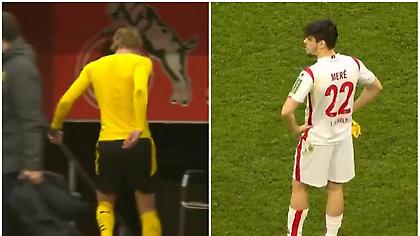 Πέταξε τη φανέλα του σε αντίπαλο ο εκνευρισμένος Χάαλαντ (video)