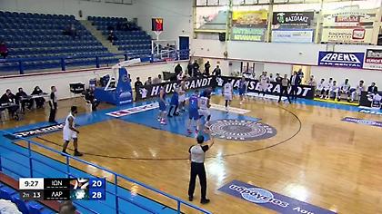 Ιωνικός-Λάρισα: Χτύπησε και αποχώρησε ο Κόνιαρης (video)