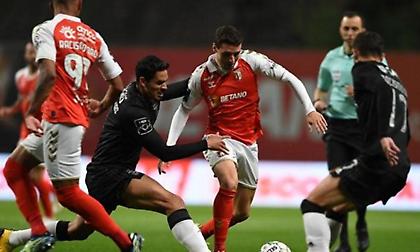 «Καθάρισε» την Μπράγκα και ανέβηκε τρίτη η Μπενφίκα