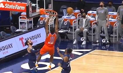 Η γκάφα της χρονιάς στο ΝΒΑ: Ο Μαλεντόν απέτυχε σε δύο σερί καρφώματα