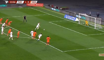 Τουρκία-Ολλανδία: Χτύπησε ξανά ο Γιλμάζ και 2-0 (video)
