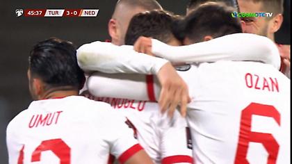 Τουρκία-Ολλανδία: 3-0 με τον Τσαλχάνογλου (video)