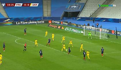 Γαλλία-Ουκρανία: 1-0 με τρελή πλασεδάρα του Γκριζμάν (video)
