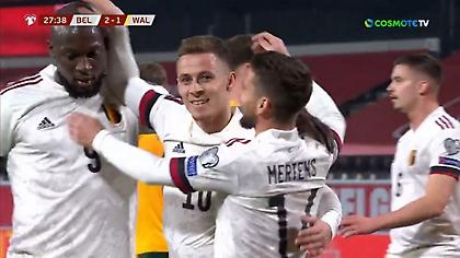 Βέλγιο-Ουαλία: Τούμπα το ματς σε έξι λεπτά (video)