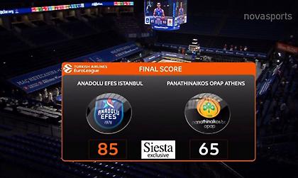 Τα highlights από την ήττα του Παναθηναϊκού στην Κωνσταντινούπολη