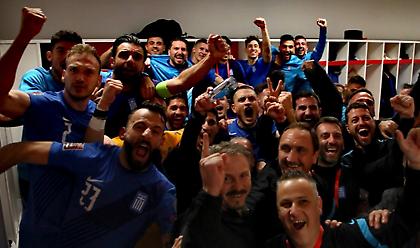 Χαμός στα αποδυτήρια της Εθνικής μετά τον βαθμό στην Ισπανία (pic)