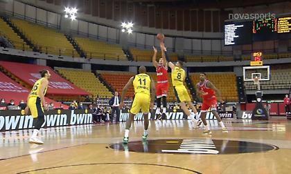 Ολυμπιακός-Φενέρμπαχτσε: Το τρίποντο-φάουλ του Σλούκα! (video)