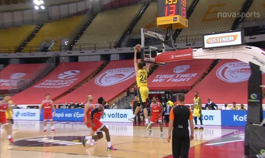 Ολυμπιακός-Φενέρ: Το «σεμιναριακό» pick and roll Ντε Κολό-Βέσελι (video)