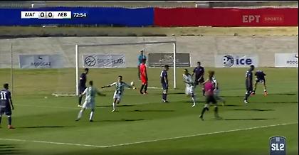 Διαγόρας-Λεβαδειακός: 0-2 οι φιλοξενούμενοι με δύο γκολ του Κωστή (video)
