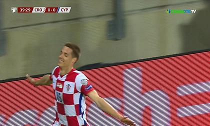 Κροατία-Κύπρος: Δεν άντεξε η Κύπρος, 1-0 λίγο πριν «βγει» το ημίχρονο (video)