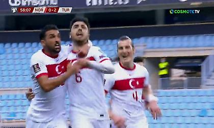 Νορβηγία-Τουρκία: Απίστευτοι... γείτονες, απίστευτο γκολ και 0-3! (video)