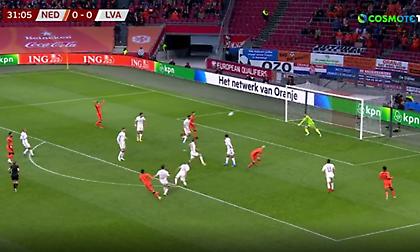 Τα highlights από τη νίκη της Ολλανδίας κόντρα στη Λετονία