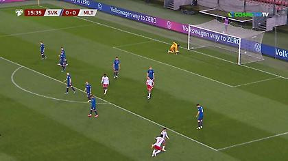 Σλοβακία-Μάλτα: 0-1 με φοβερό σουτ του Γκάμπιν! (video)